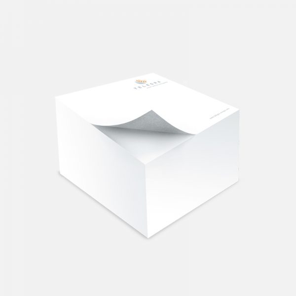 Telegra, 9x9cm, 500 lista, tisak 2/0, ljepljeno