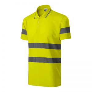 Unisex polo reflektirajuća majica HV RUNAWAY 2v9