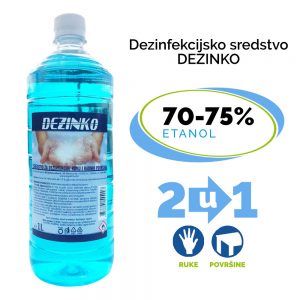 Dezinficijens DEZINKO 2u1