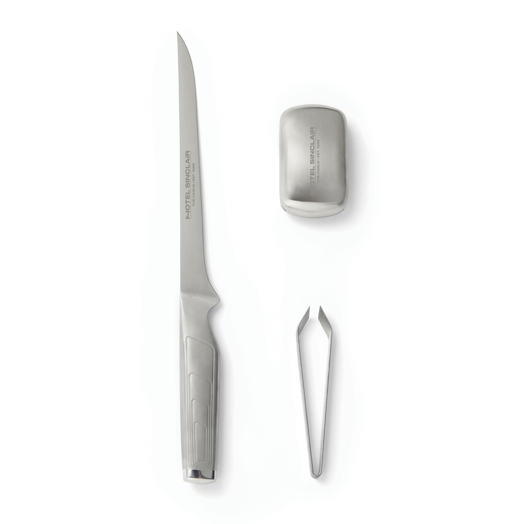 VINGA Hattasan fillet set, grey - Slika 3