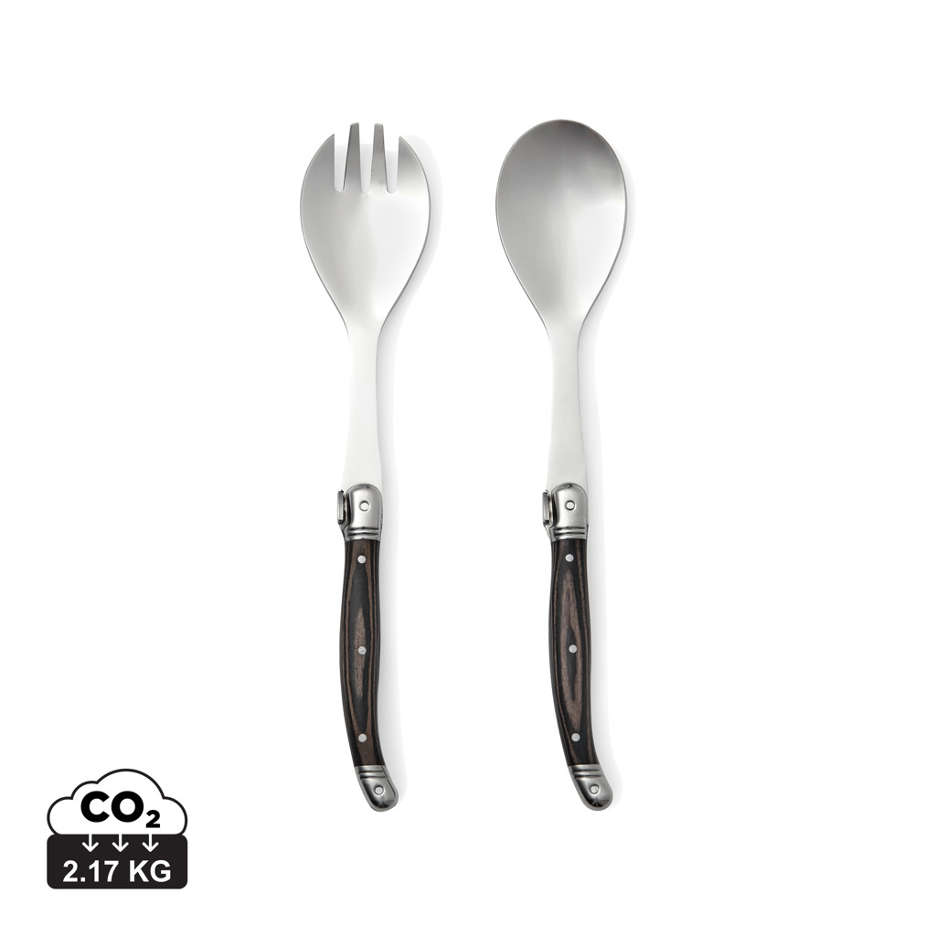 VINGA Gigaro serving cutlery, grey