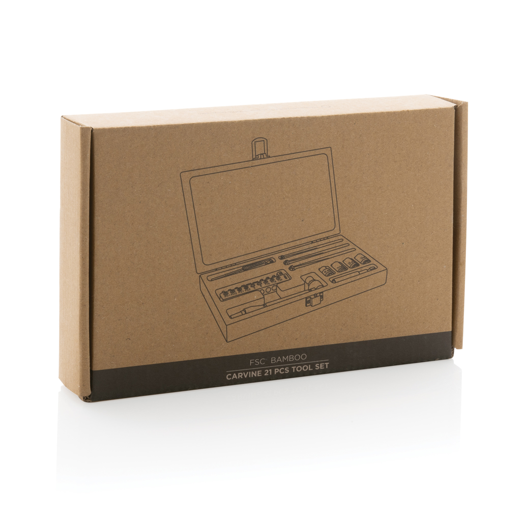 Carvine 21 pcs bamboo tool set - Slika 10