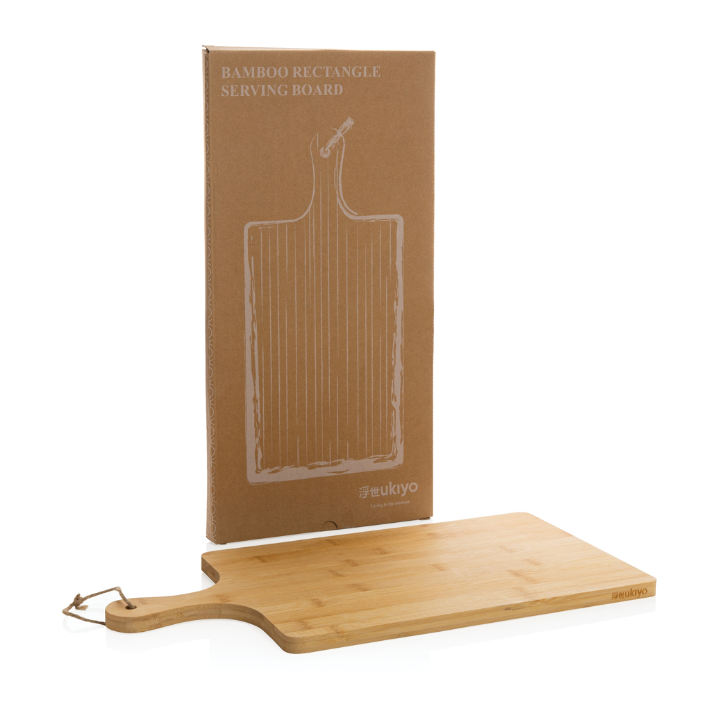 Ukiyo bamboo rectangle serving board - Slika 10