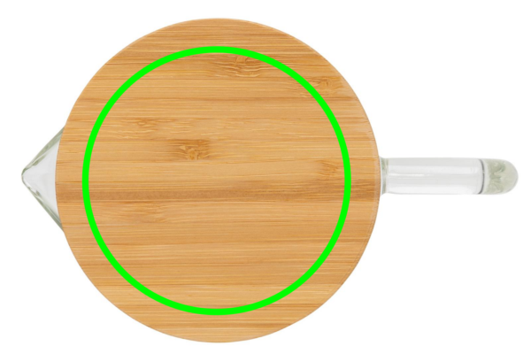 Ukiyo borosilicate glass carafe with bamboo lid 1.2L - Slika 9