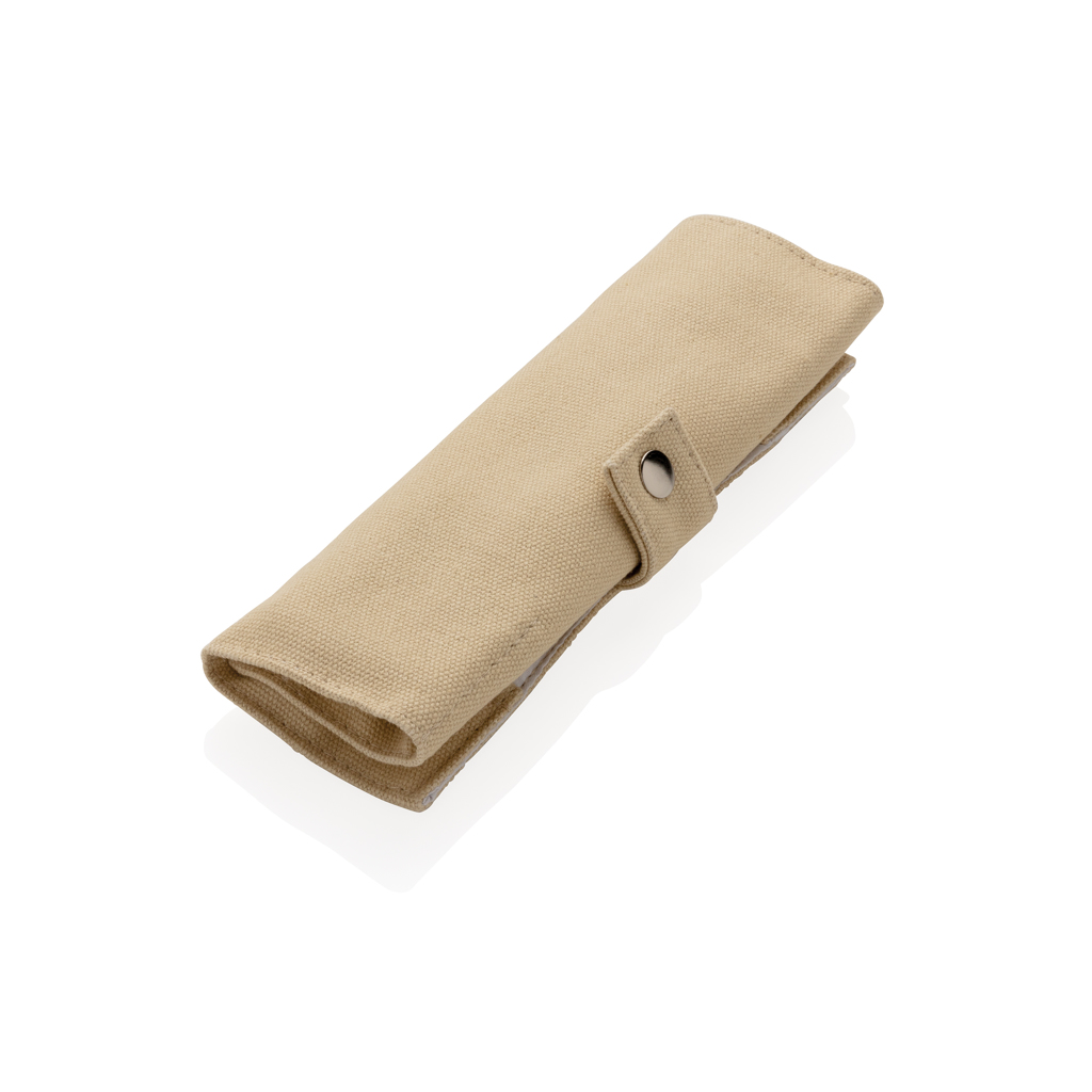 Reusable bamboo travel cutlery set - Slika 5