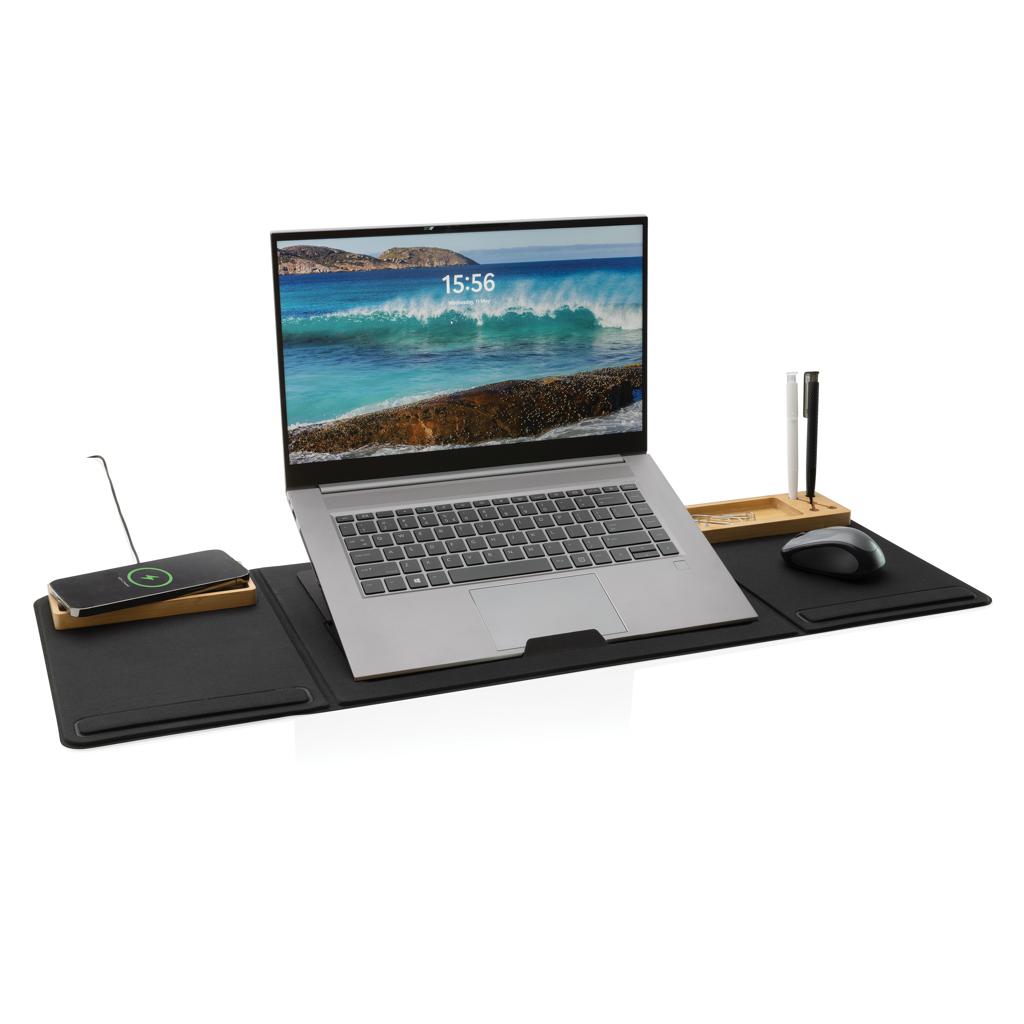 Impact AWARE RPET Foldable desk organizer with laptop stand - Slika 5