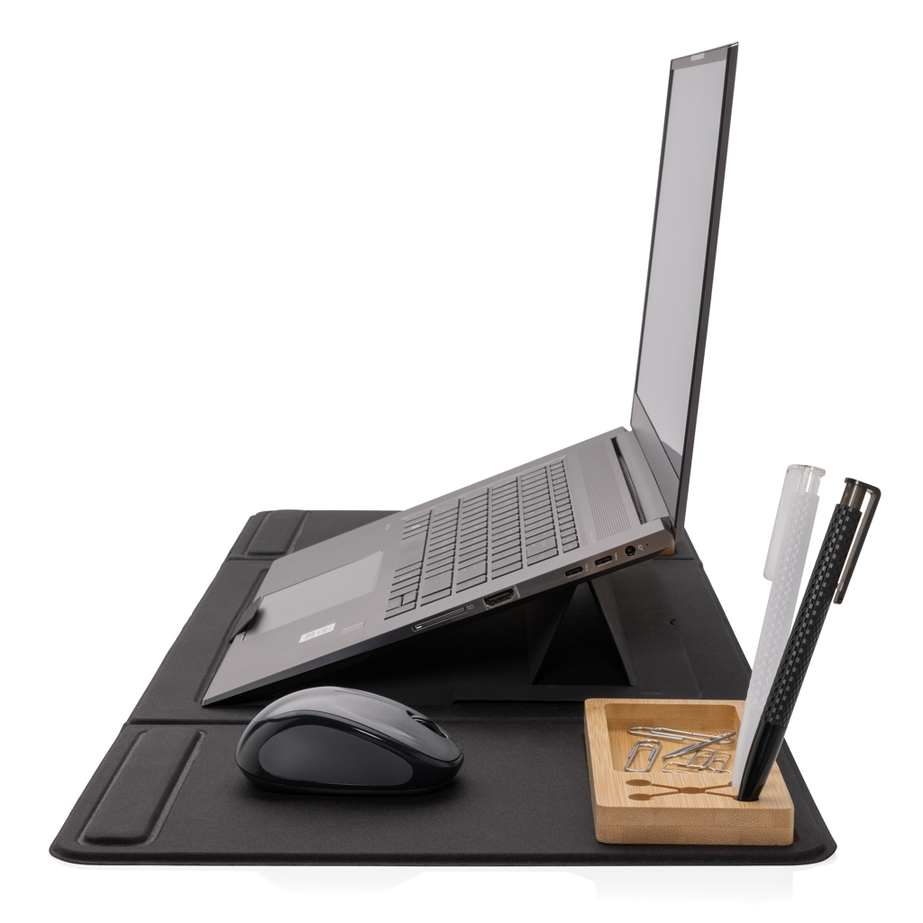 Impact AWARE RPET Foldable desk organizer with laptop stand - Slika 7