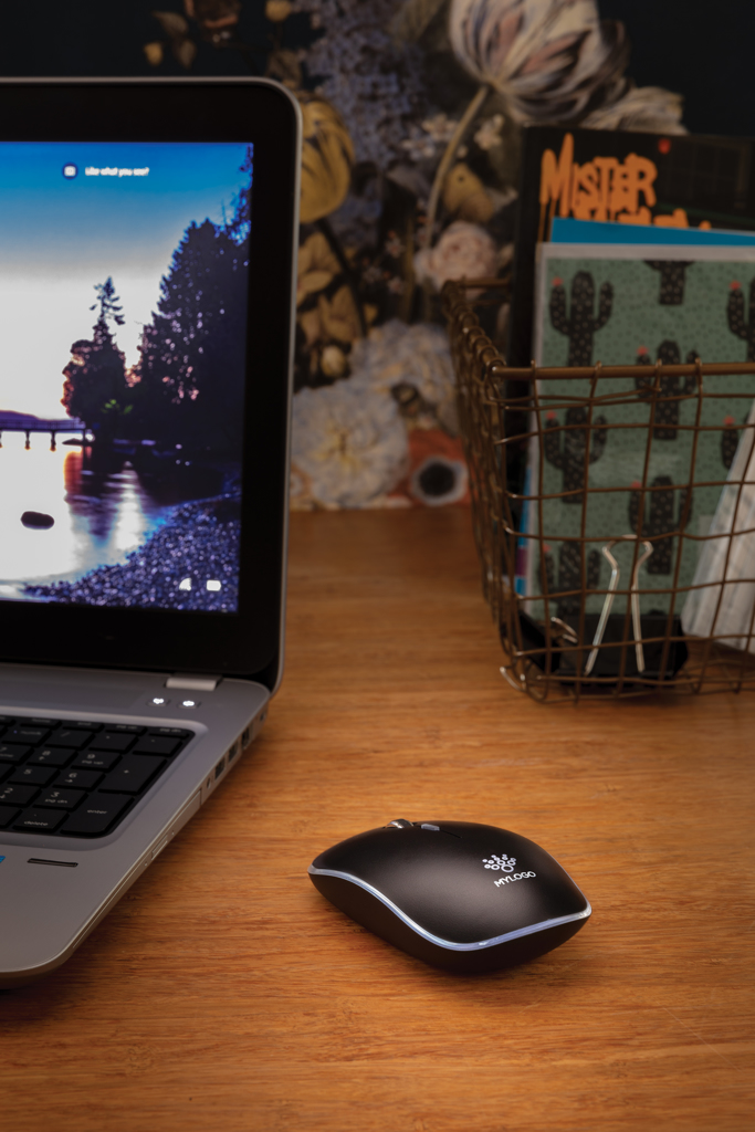 Light up logo wireless mouse - Slika 8