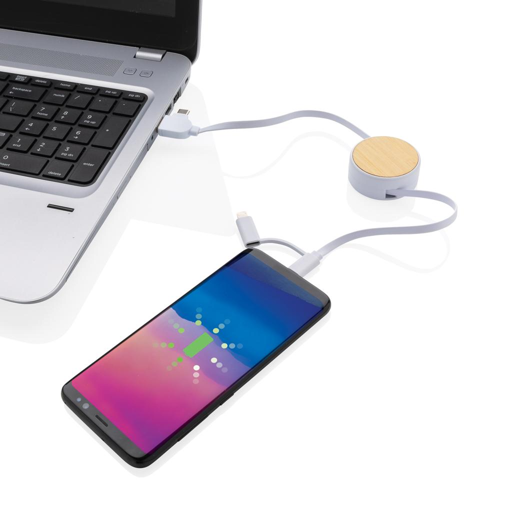 RCS recycled plastic Ontario 6-in-1 retractable cable - Slika 6