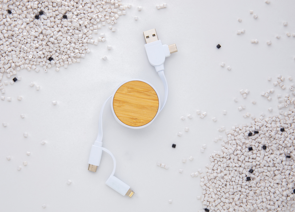 RCS recycled plastic Ontario 6-in-1 retractable cable - Slika 9