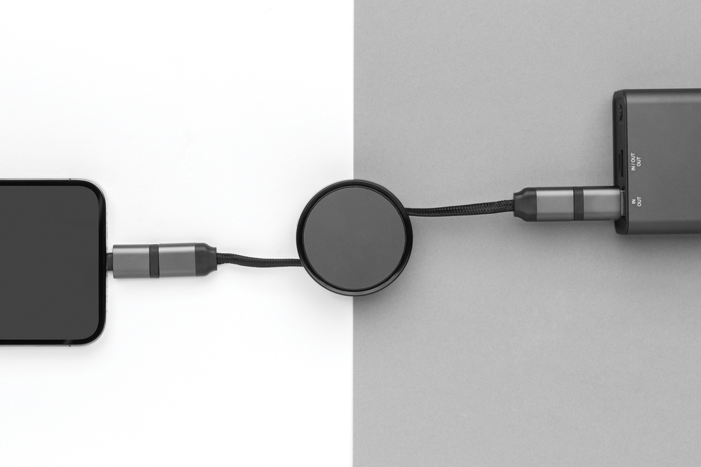 Terra RCS recycled aluminium retractable 6 in 1 cable - Slika 9