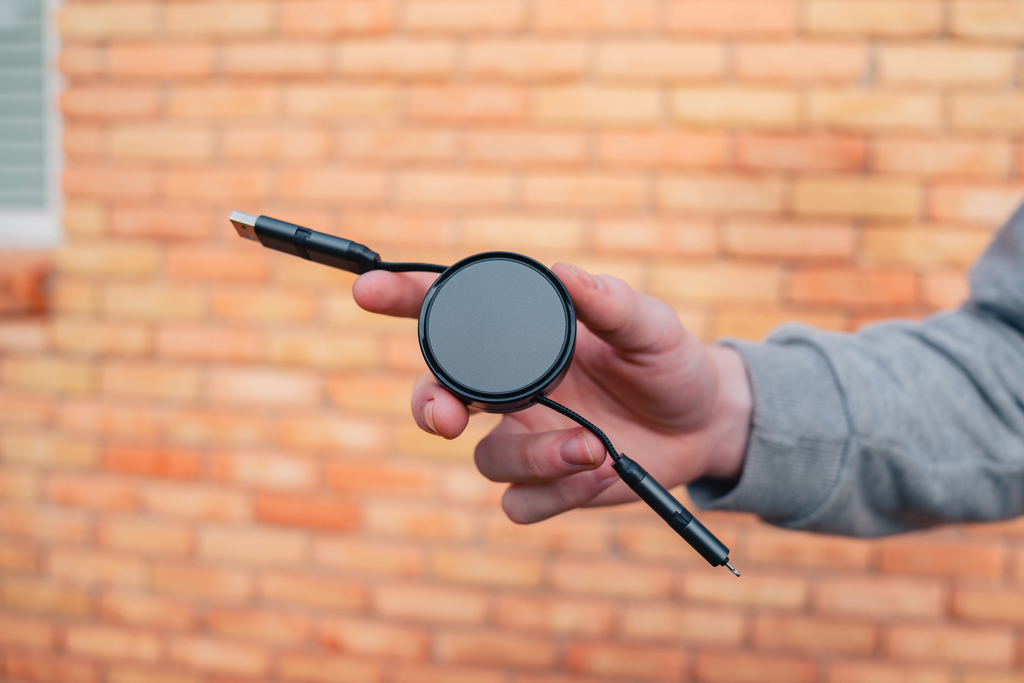 Terra RCS recycled aluminium retractable 6 in 1 cable - Slika 10