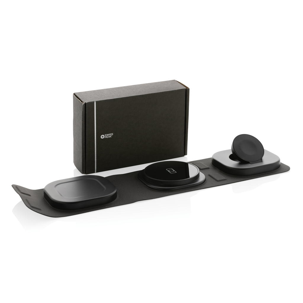 Swiss Peak RCS rplastic 3-in-1 wireless 15W travel charger - Slika 13