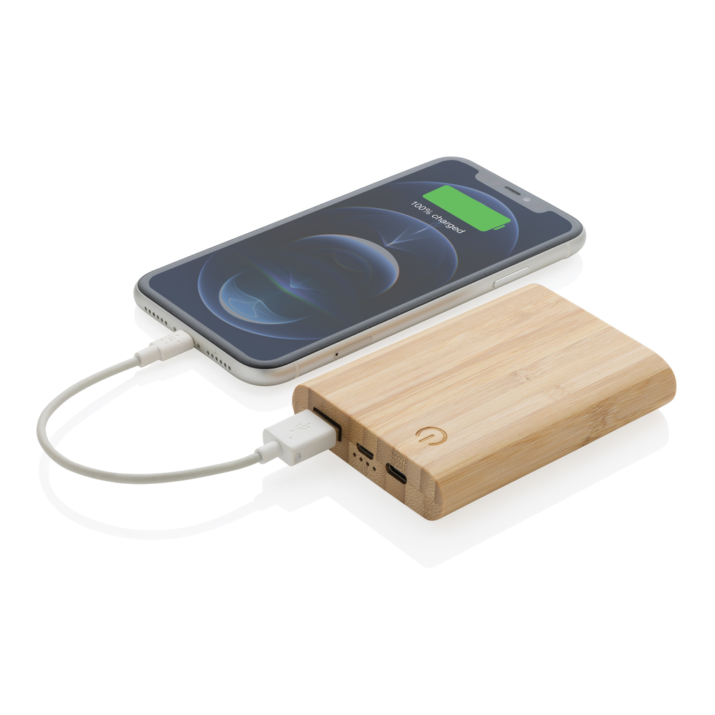 Bamboo 5.000 mAh powerbank - Slika 3