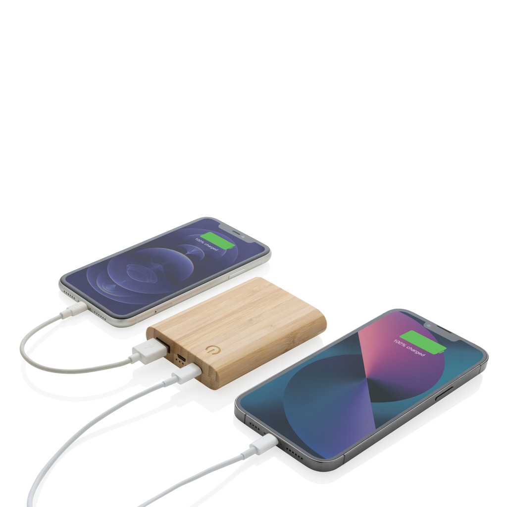 Bamboo 5.000 mAh powerbank - Slika 4