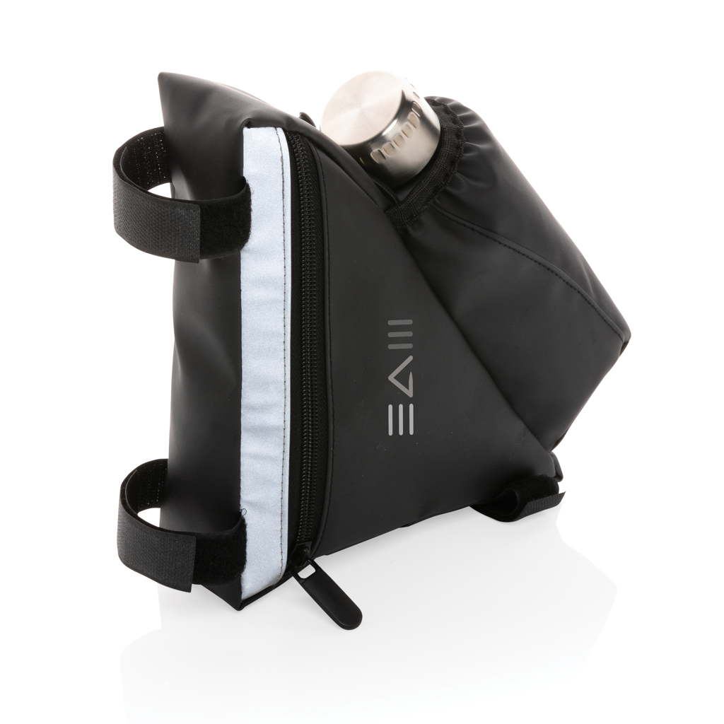 PU high visibility bike frame bag with bottle holder - Slika 7