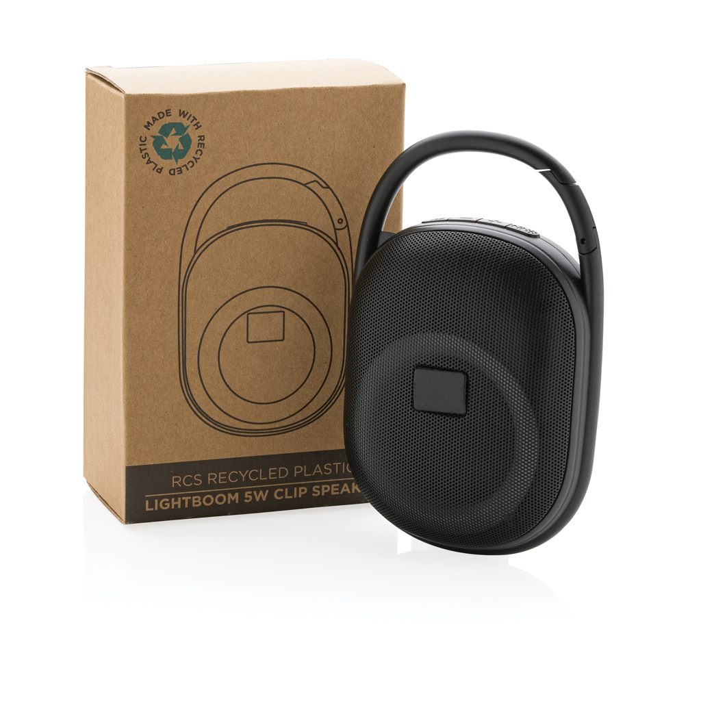 RCS recycled plastic Lightboom 5W Clip speaker - Slika 16
