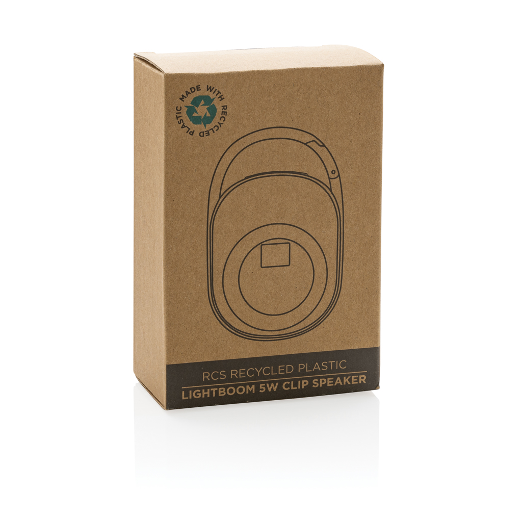 RCS recycled plastic Lightboom 5W Clip speaker - Slika 17