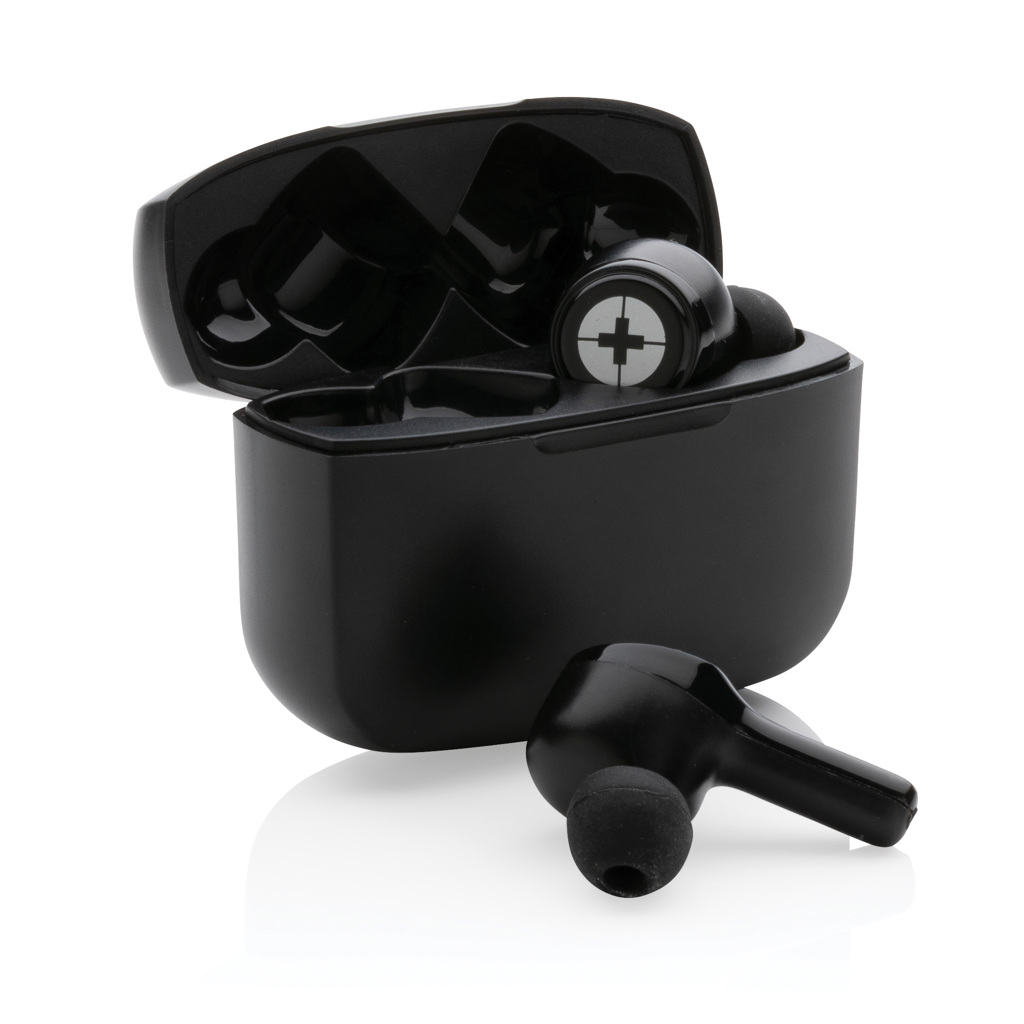 RCS recycled plastic Swiss Peak ANC TWS earbuds - Slika 2