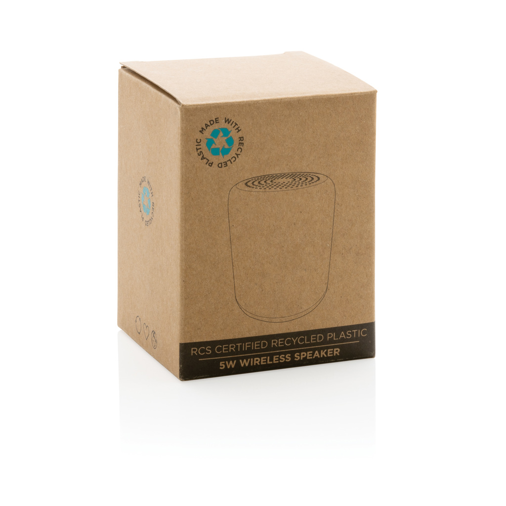 RCS certified recycled plastic 5W Wireless speaker - Slika 10