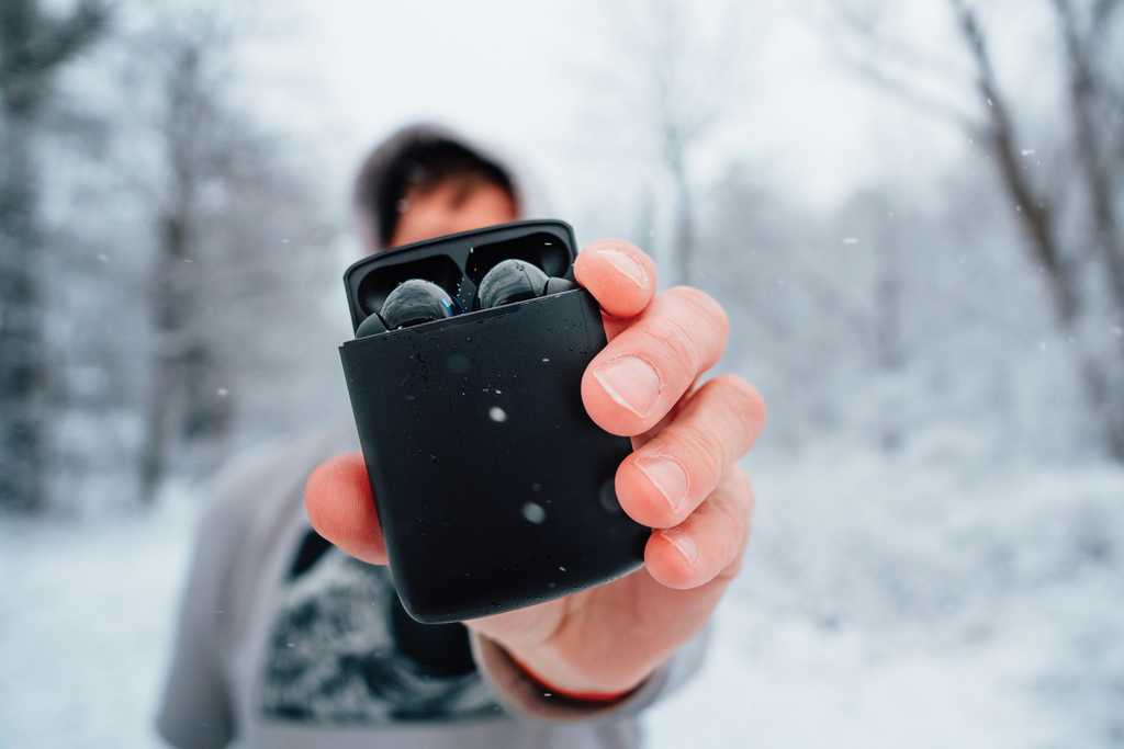 Skywave RCS recycled plastic solar earbuds - Slika 12