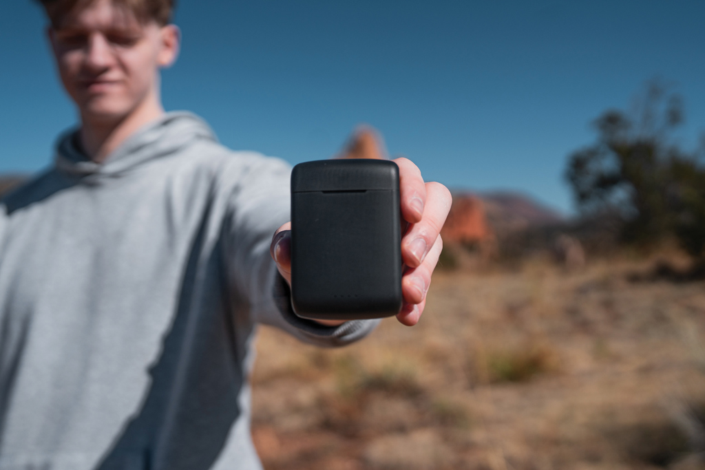 Skywave RCS recycled plastic solar earbuds - Slika 17