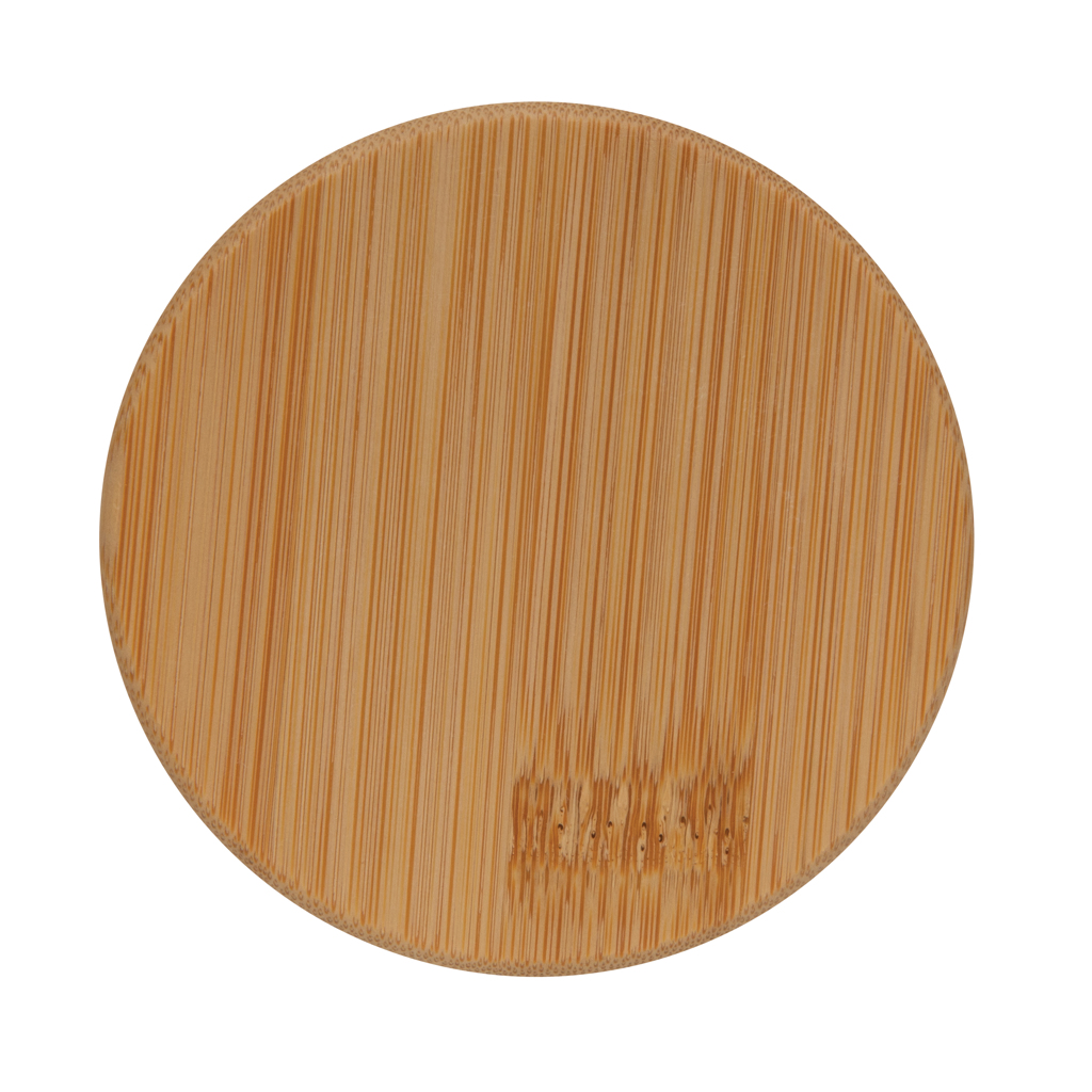 Double wall borosilicate glass with bamboo lid 350ml - Slika 6