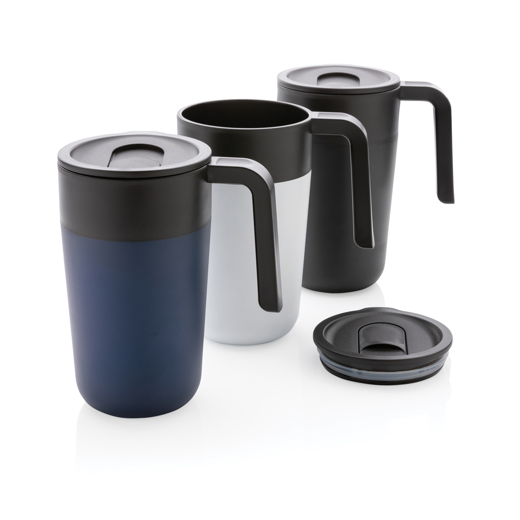 GRS Recycled PP and SS mug with handle - Slika 10