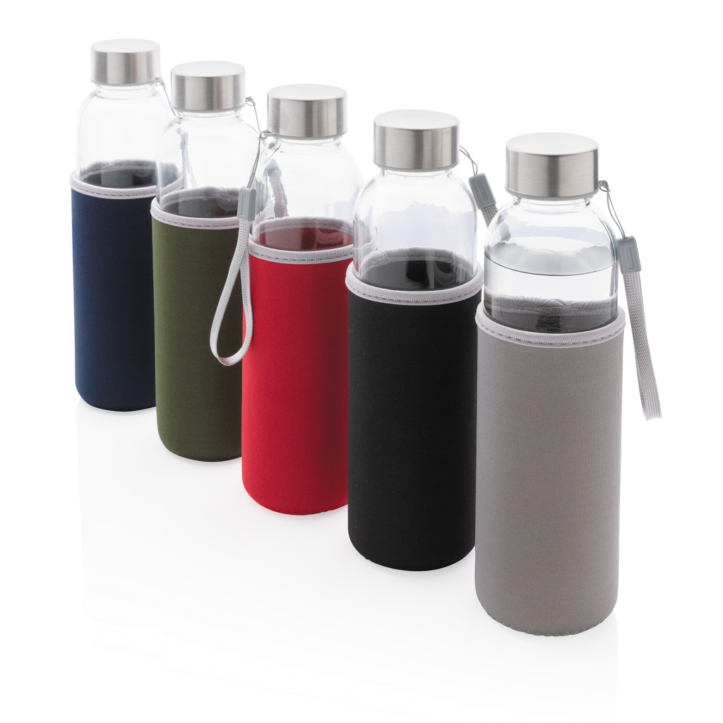 Glass bottle with neoprene sleeve - Slika 9
