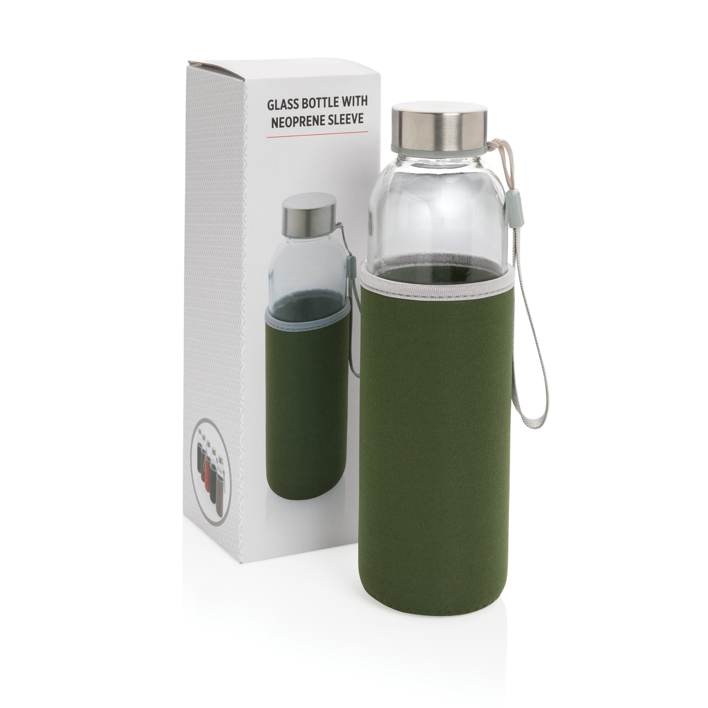 Glass bottle with neoprene sleeve - Slika 11