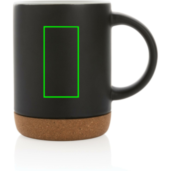 Ceramic mug with cork base 280ml - Slika 12