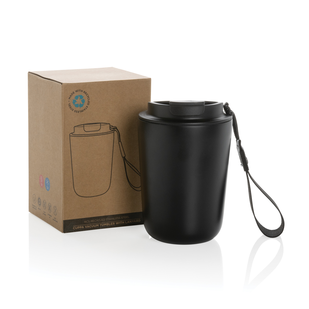 Cuppa RCS re-steel vacuum tumbler with lanyard - Slika 12