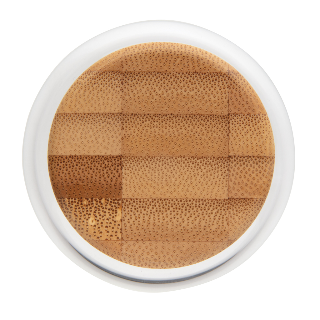 Impact borosilicate glass bottle with bamboo lid - Slika 5