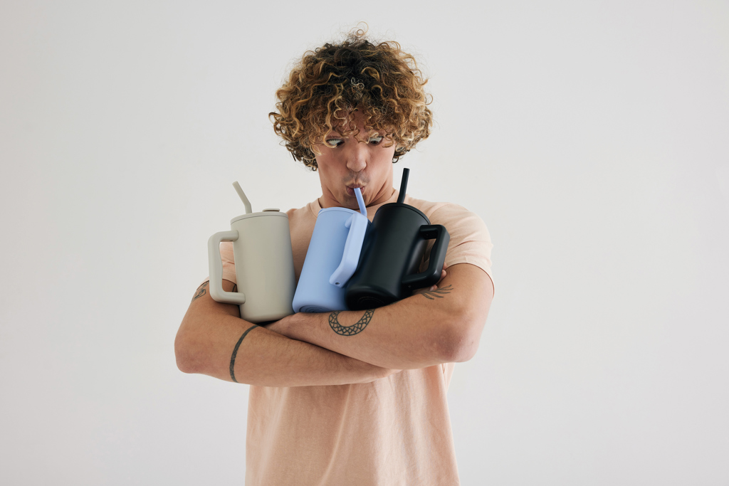 Cube RCS certified recycled steel mug 800ml - Slika 16