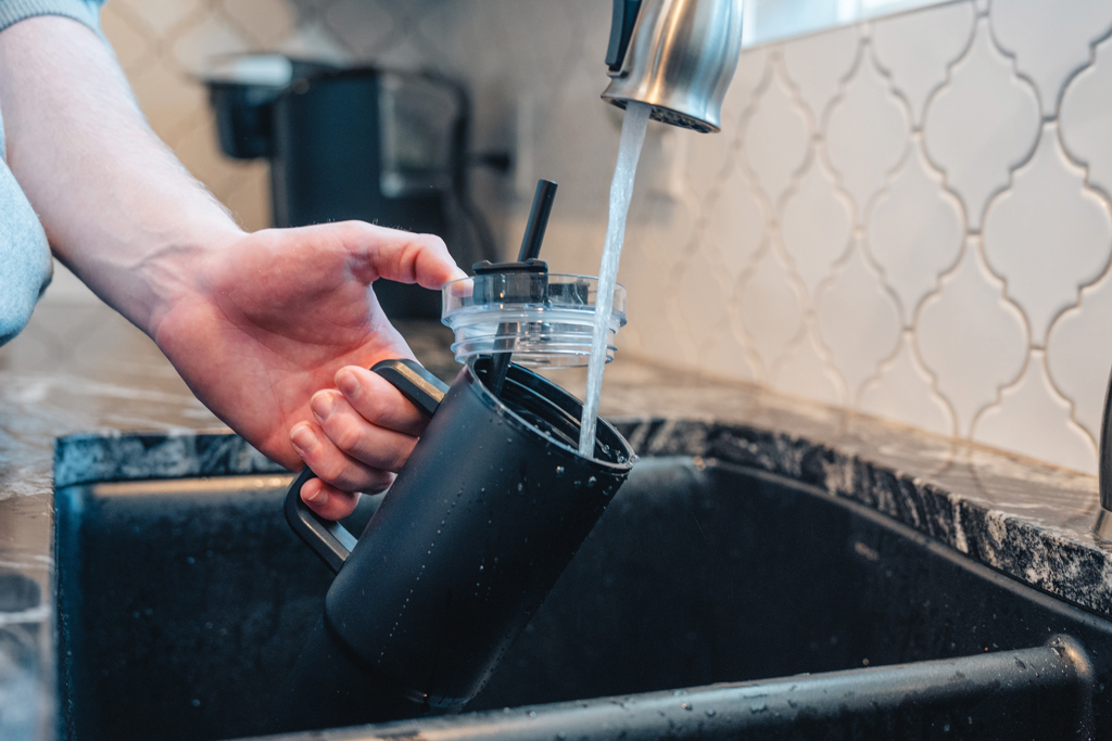 Cube RCS certified recycled steel mug 800ml - Slika 19