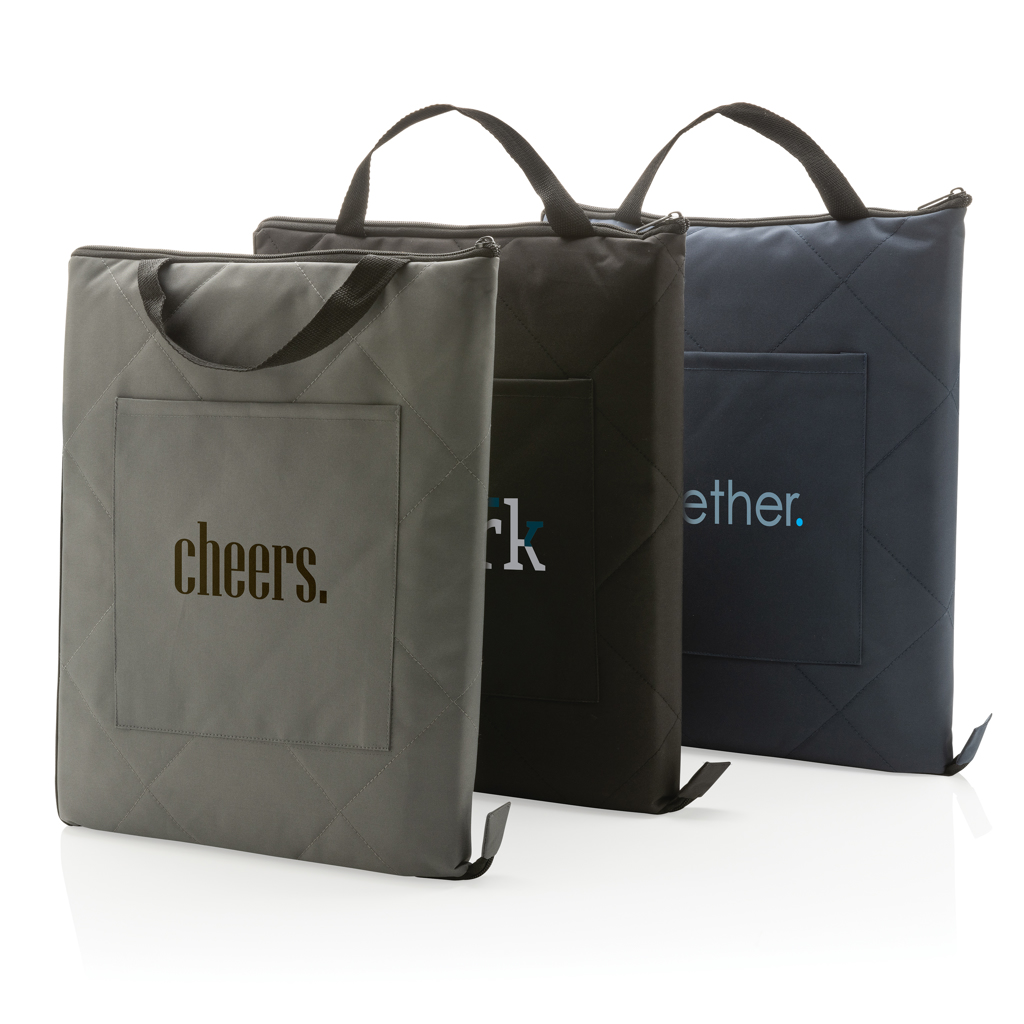 Impact Aware™ RPET foldable quilted picnic blanket - Slika 8