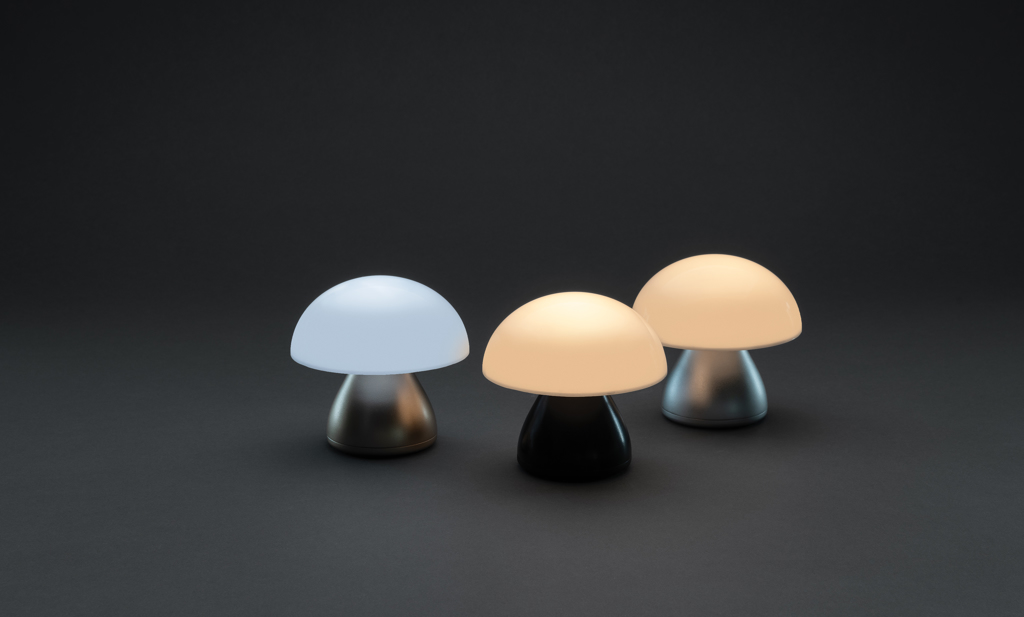 Luming RCS recycled plastic USB re-chargeable table lamp - Slika 5