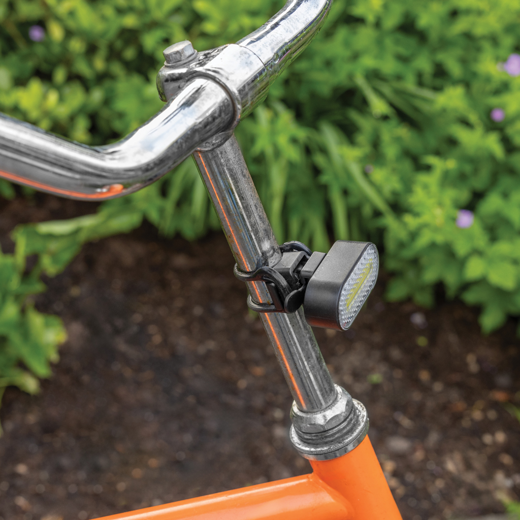 Lumino RCS recycled plastic USB re-chargeable bike light set - Slika 11