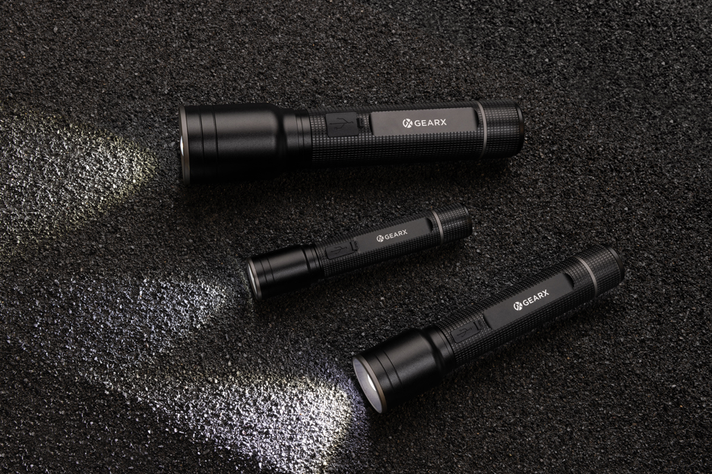Gear X RCS recycled aluminum USB-rechargeable torch - Slika 13