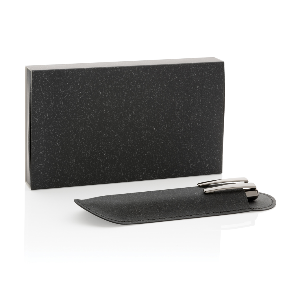 Recycled leather pen set - Slika 8