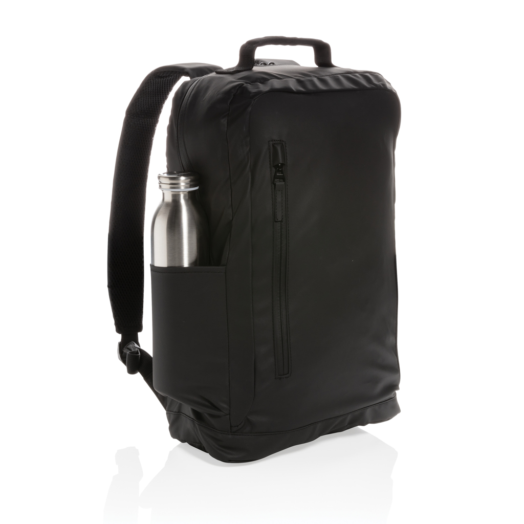 Fashion black 15.6" laptop backpack PVC free - Slika 3