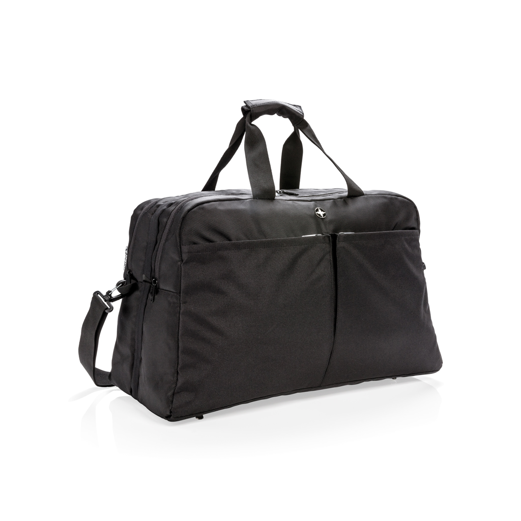 Swiss Peak RFID duffle with suitcase opening - Slika 2