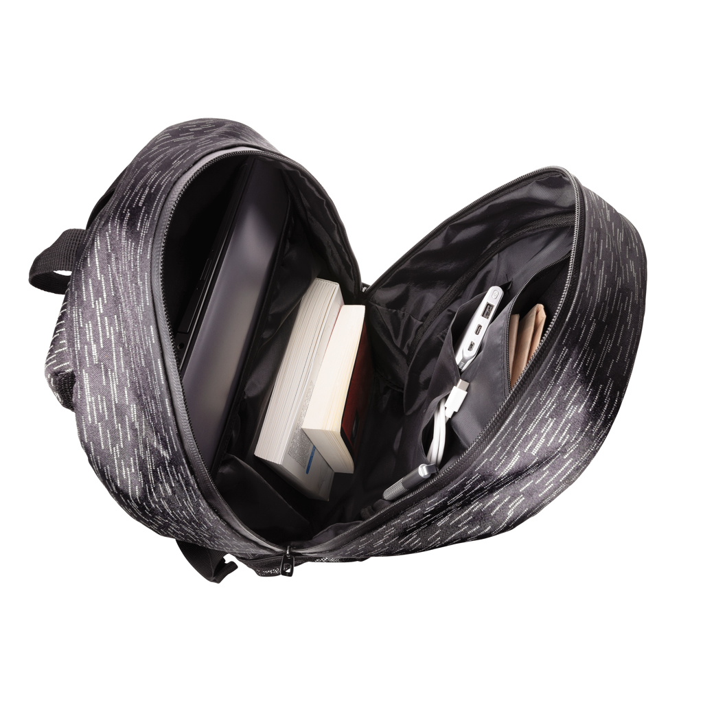AWARE™ RPET Reflective laptop backpack - Slika 7
