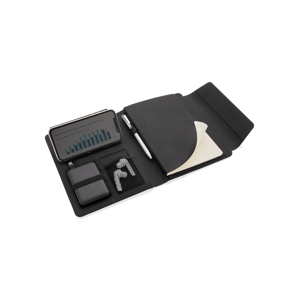 Fiko wireless charging A5 portfolio with powerbank - Slika 2