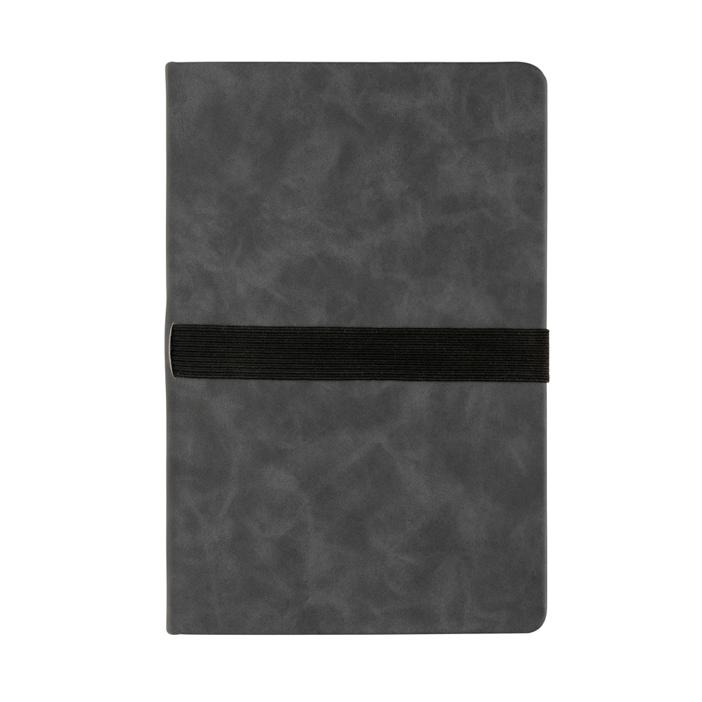 Deluxe hardcover PU notebook A5 with phone and pen holder - Slika 8