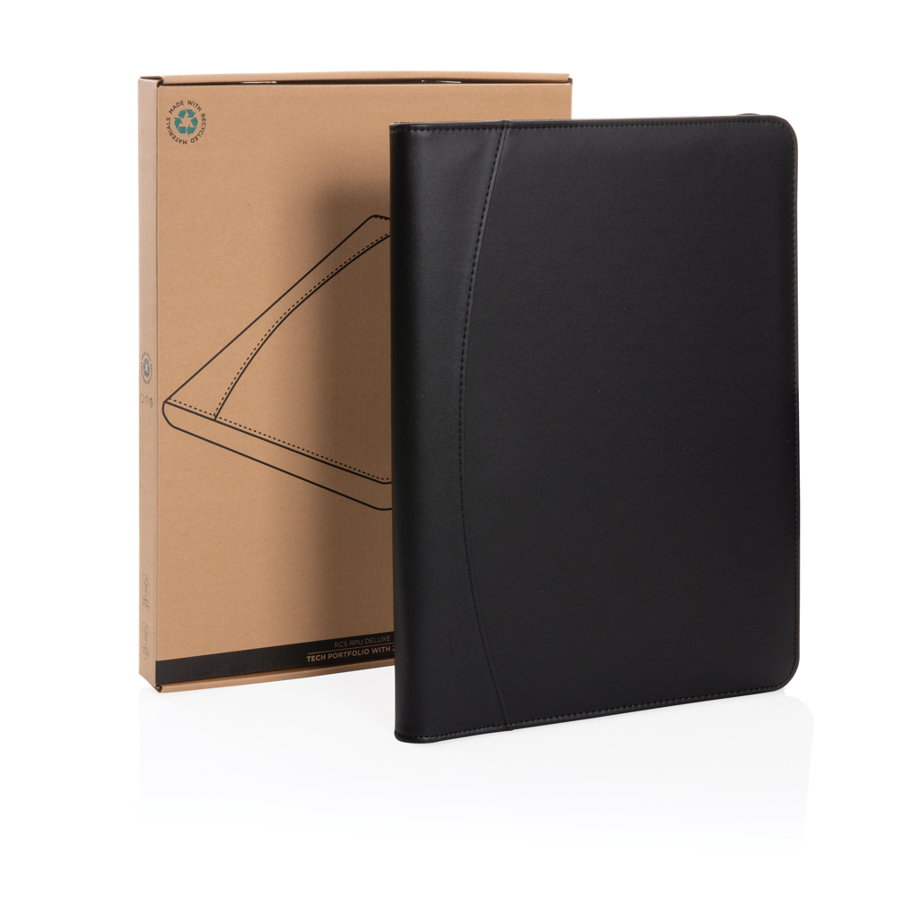 RCS rPU deluxe tech portfolio with zipper - Slika 10