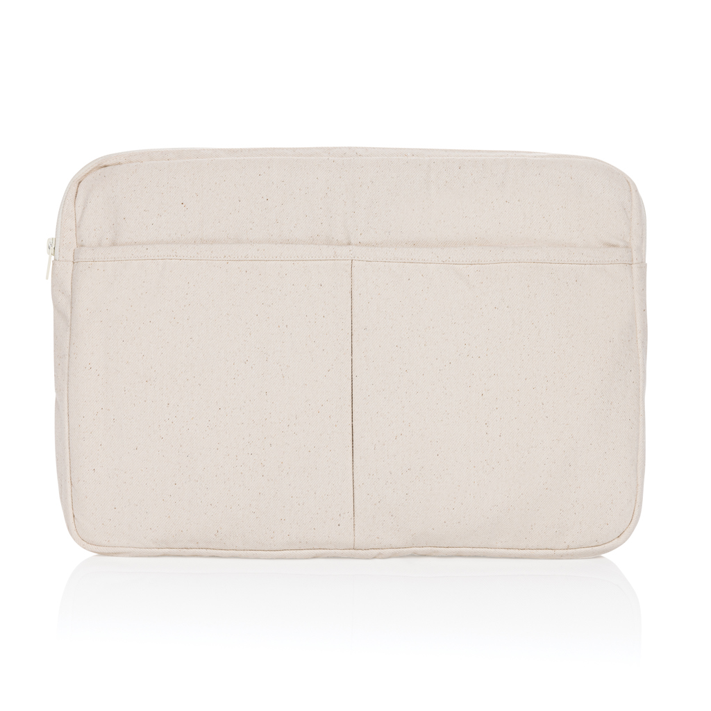 Laluka AWARE™ recycled cotton 15.6 inch laptop sleeve - Slika 4