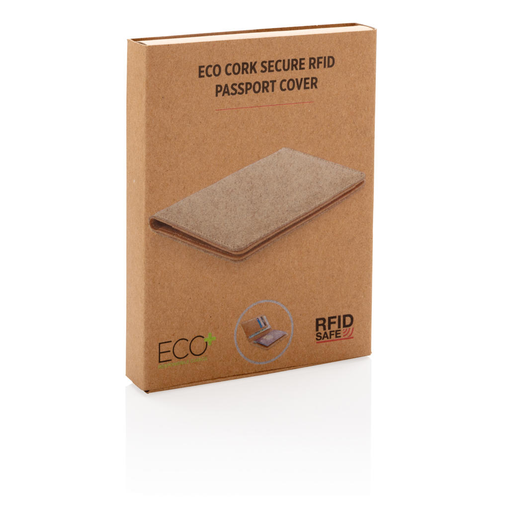 Cork secure RFID passport cover - Slika 7