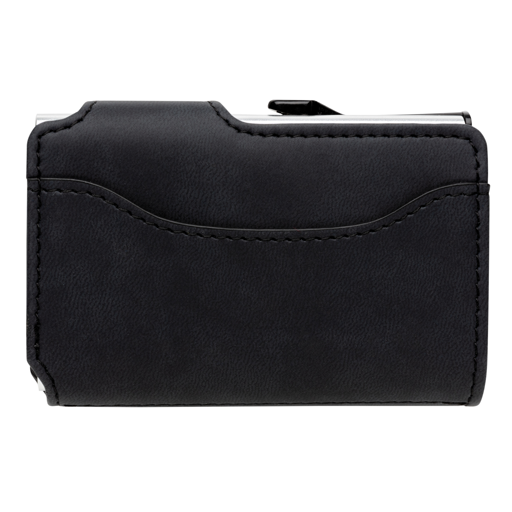 Standard aluminium RFID cardholder with PU wallet - Slika 6