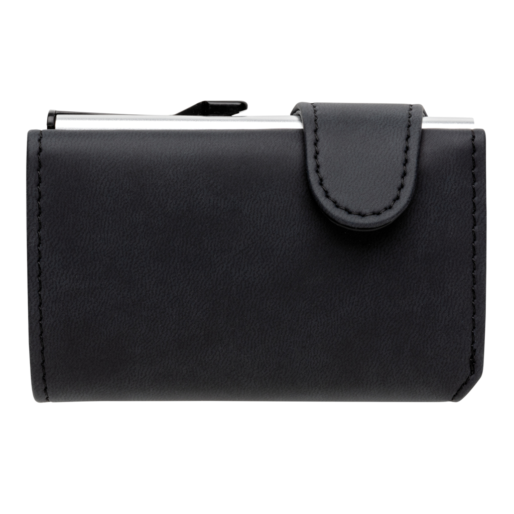 Standard aluminium RFID cardholder with PU wallet - Slika 7